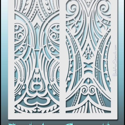 Full Size Bad Ass Stencil 6097